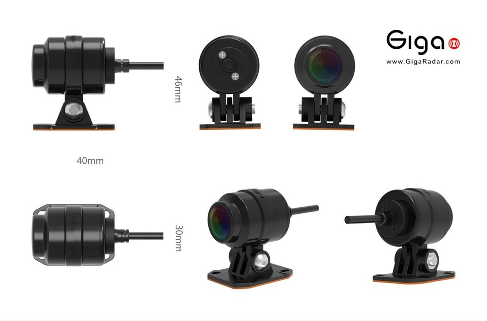 Global Eagle X9 Pro 2K Motorcycle front and rear camera system