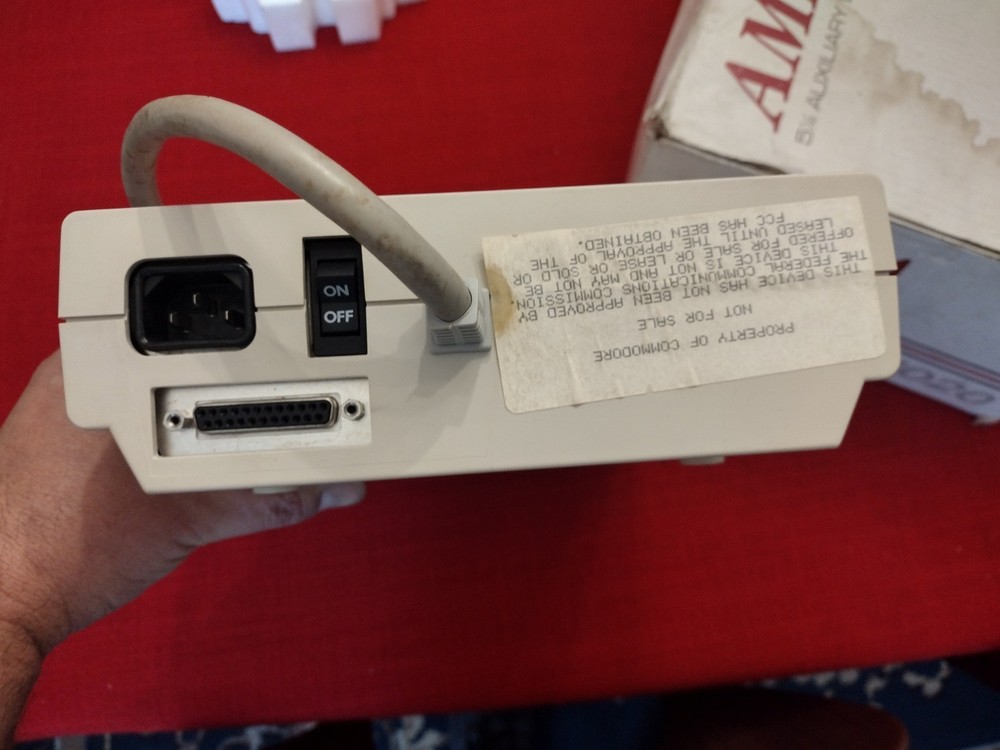 1020 External 5.25" Floppy Disk Drive For Commodore Amiga Collector