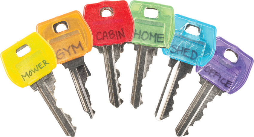 New Nite Ize IdentiKey Covers KID2-A1-6R7
