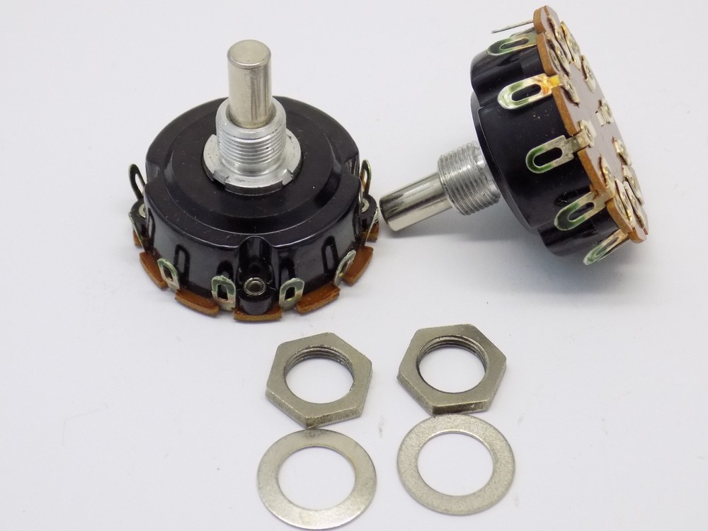 1x Rotary Switch 1 Deck 1 Pole 11 Pos