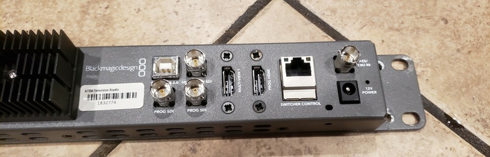 Black Magic Design ATEM Television Studio Production Switcher