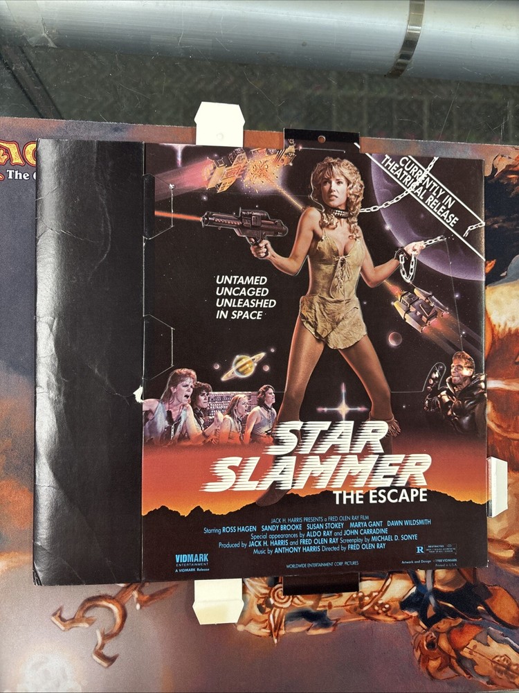 Star Slammer Video Store Mobile Display 1988