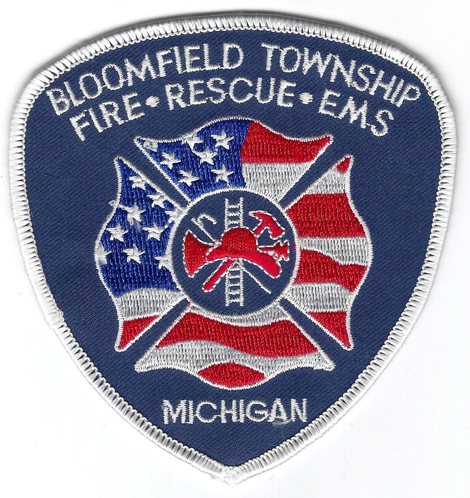 MICHIGAN - Bloomfield Township - Fire/Rescue/EMS [  Shoulder Patch ]