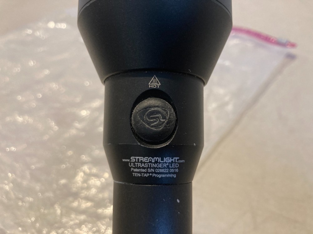 StreamLight UltraStinger LED, High-Luman, Long-Range Rechargeable Flashlight