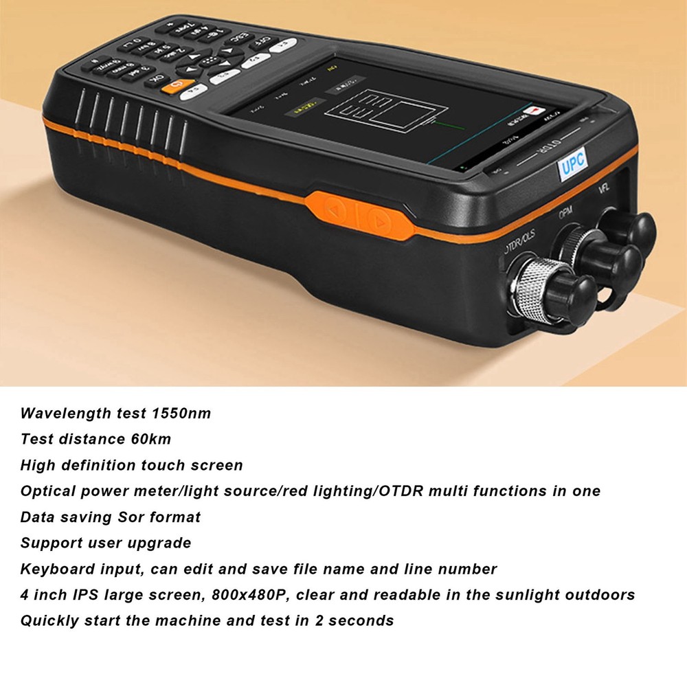 Portable Optical Tester For Network Construction And Breakpoint Identification