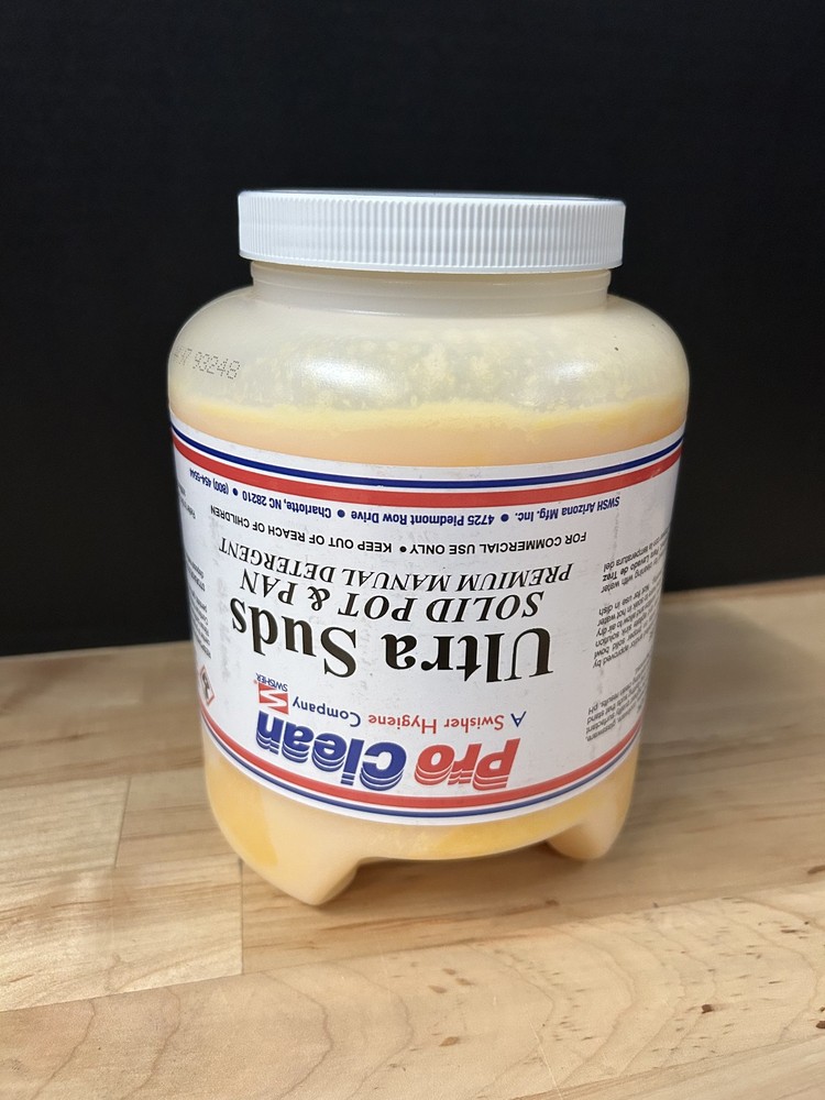 5 lbs Container ~ ProClean Ultra Suds Premium Manual Solid Pot and Pan Detergent