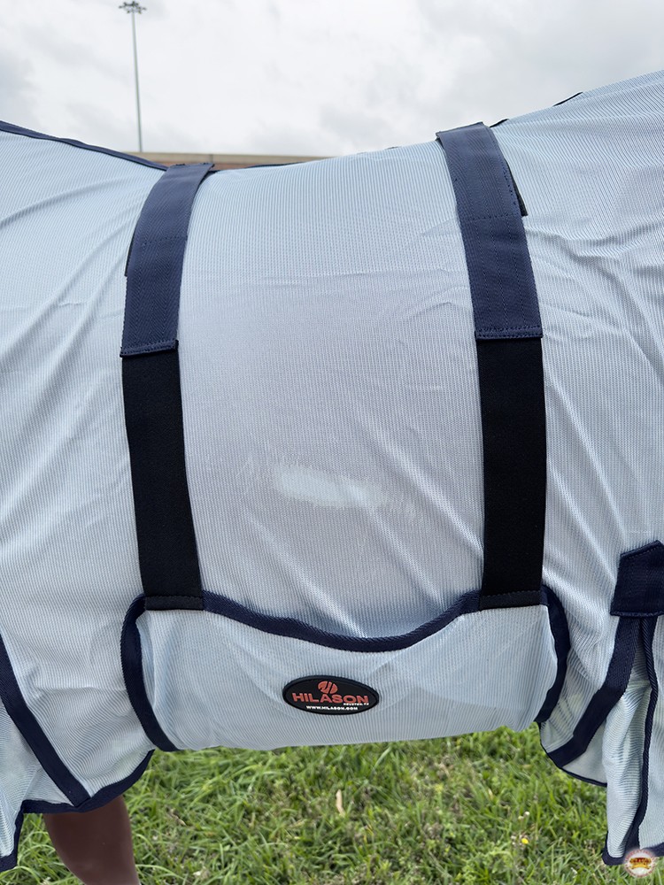 HILASON Horse Fly Sheet - Summer Spring UV Protection Mesh Bug Mosquito