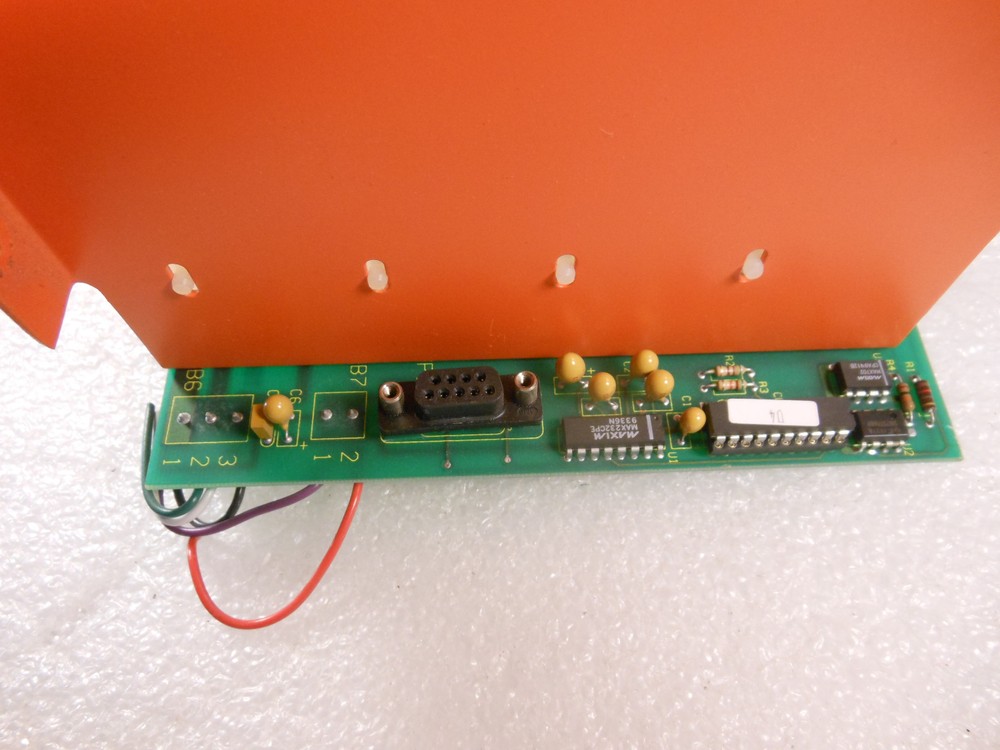 Texas Instruments 01-31122-104 Temperature Controller Backplane With Cage