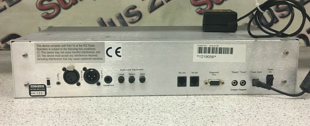 Comerex HotLine POTS Codec Rack Mount