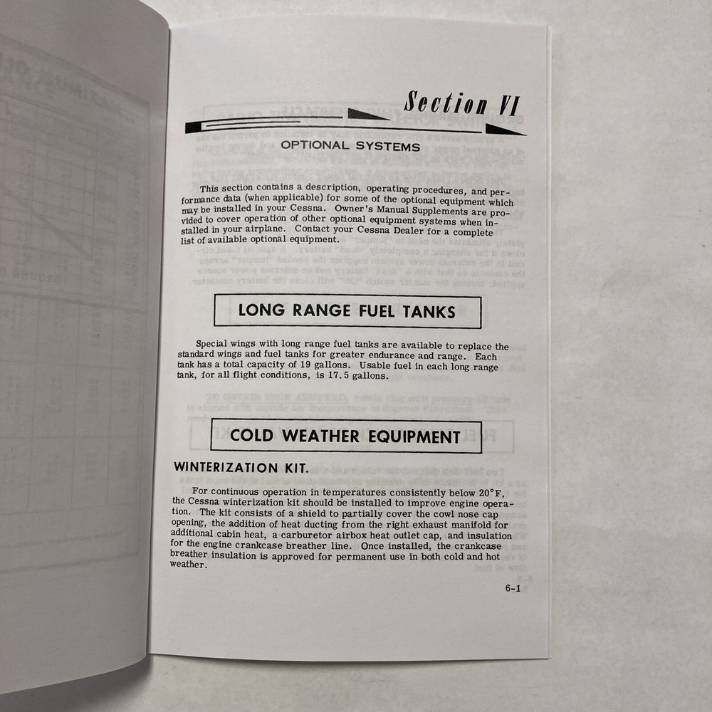 Cessna Model 150J Owner's Manual 1969