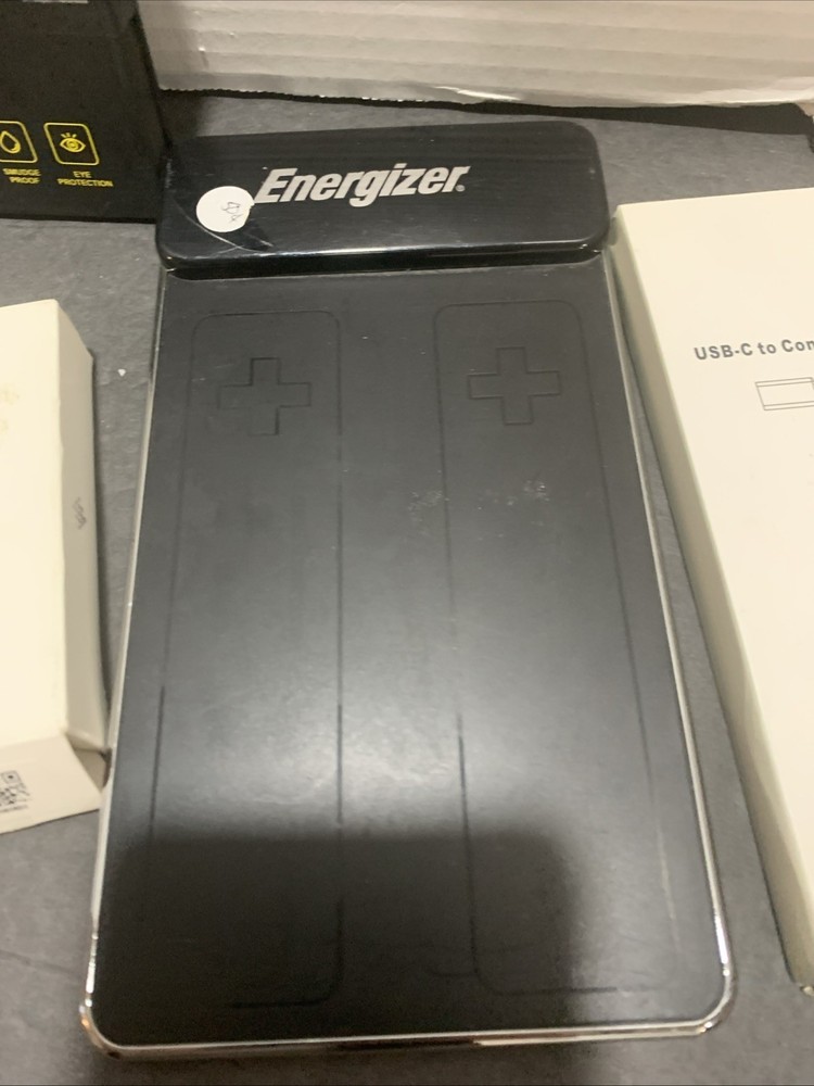 Lot of 9 Electronics Accessories Sony Fitbit Energizer Charger Bundle