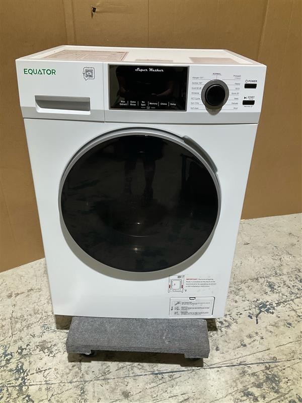 Equator ECONOMY STACKABLE 13 lbs Washer + ULTRA Compact Vented Sensor Dryer 2.6