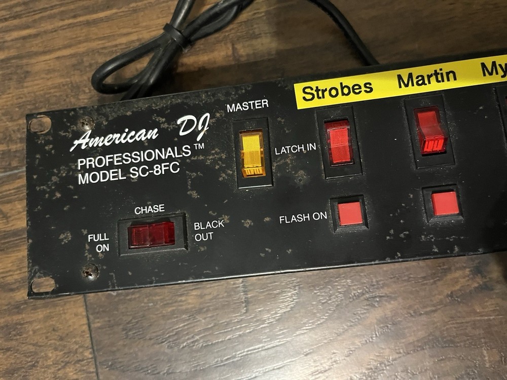 American DJ Professionals Model SC-8FC