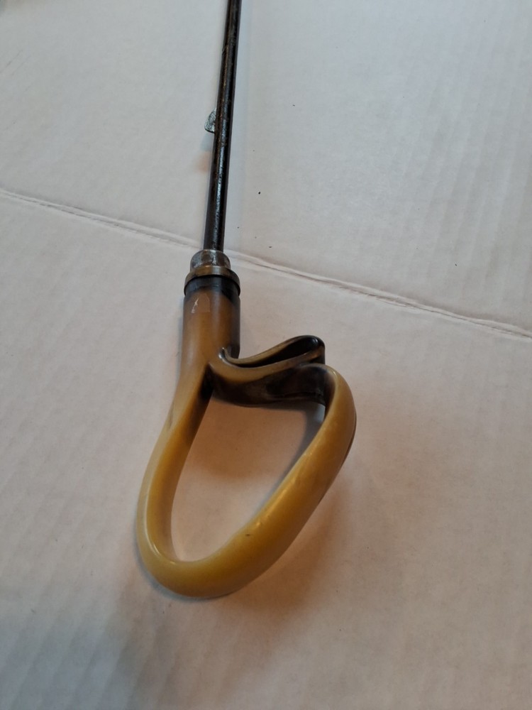 Antique Hand Carved Bone Handle For Umbrella