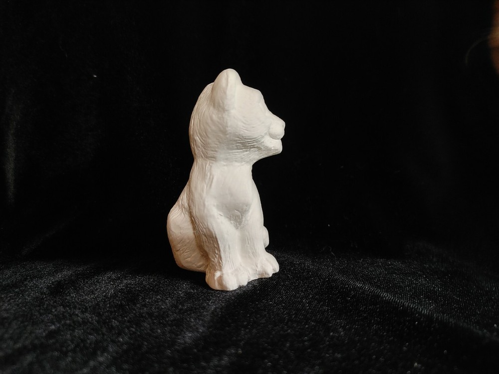 Lion Cub - Ceramic Bisque Ready to Paint