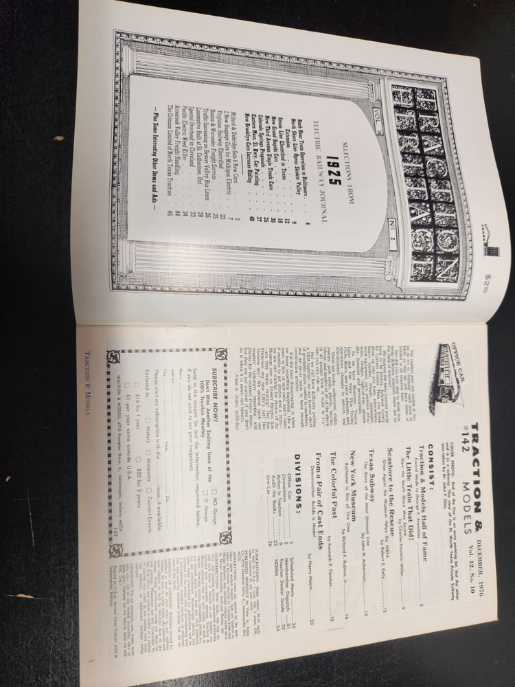 1976 Traction & Models - Model Railroading - # 142