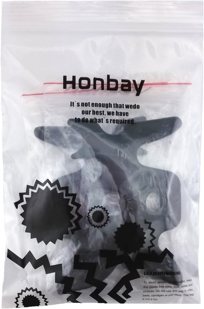 2Pcs Black Plastic Moosehead Pool Billiard Cue Bridge Head