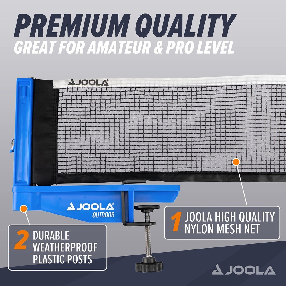 JOOLAtable Tennis net and post set