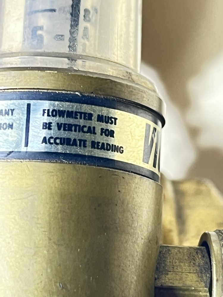 Victor Flow meter FM 372 LT USED