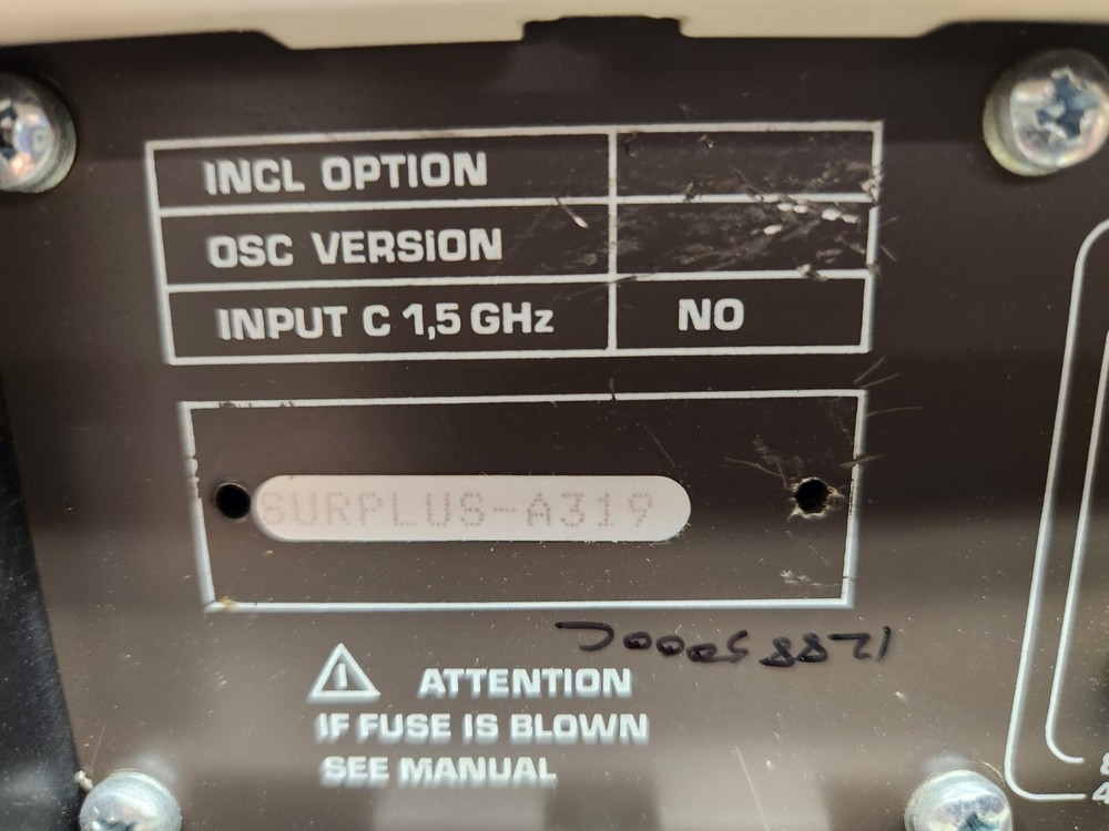 Philips PM6654 Programmable High Resolution Timer/Counter,