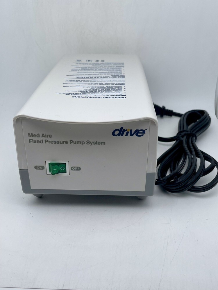 Drive Medical Med Aire Fixed Pressure Pump System White 14006E