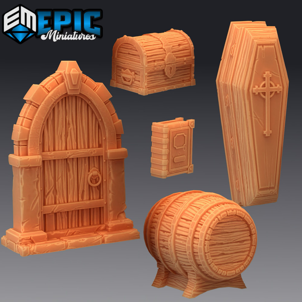Mimic Set 2. 28mm/32mm Scale - Epic Miniatures