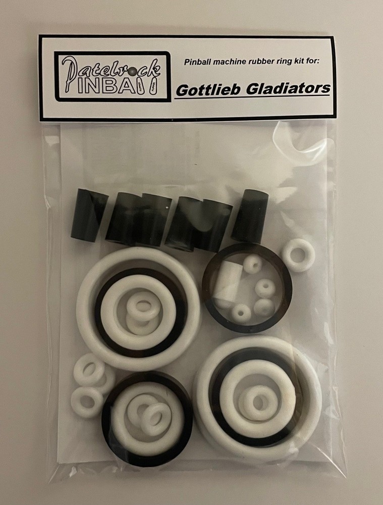 1993 Gottlieb Gladiators Pinball Machine Rubber Ring Kit