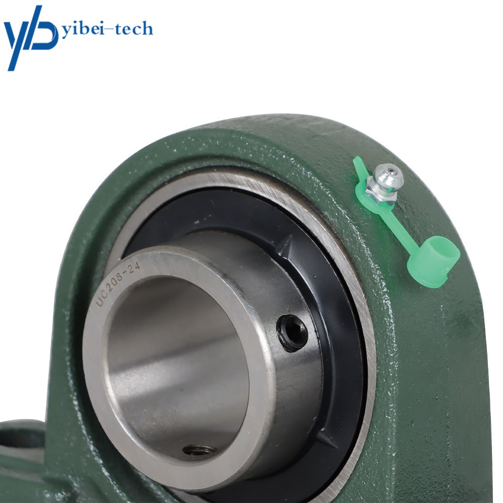 UCP208-24 Solid Base Pillow Block Bearing 1-1/2 Bore Self Aligning 2 Bolt, 2 PCS