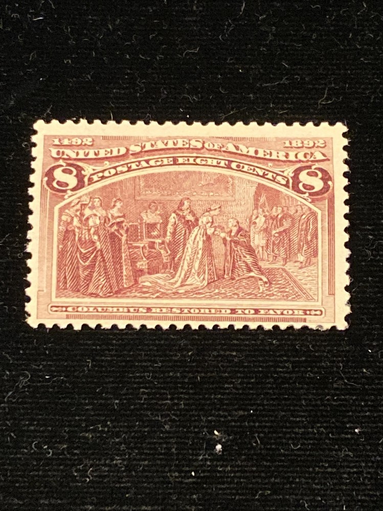 US Stamp # 236. 8 Cent. MNH. OG. Make Offers !!!!
