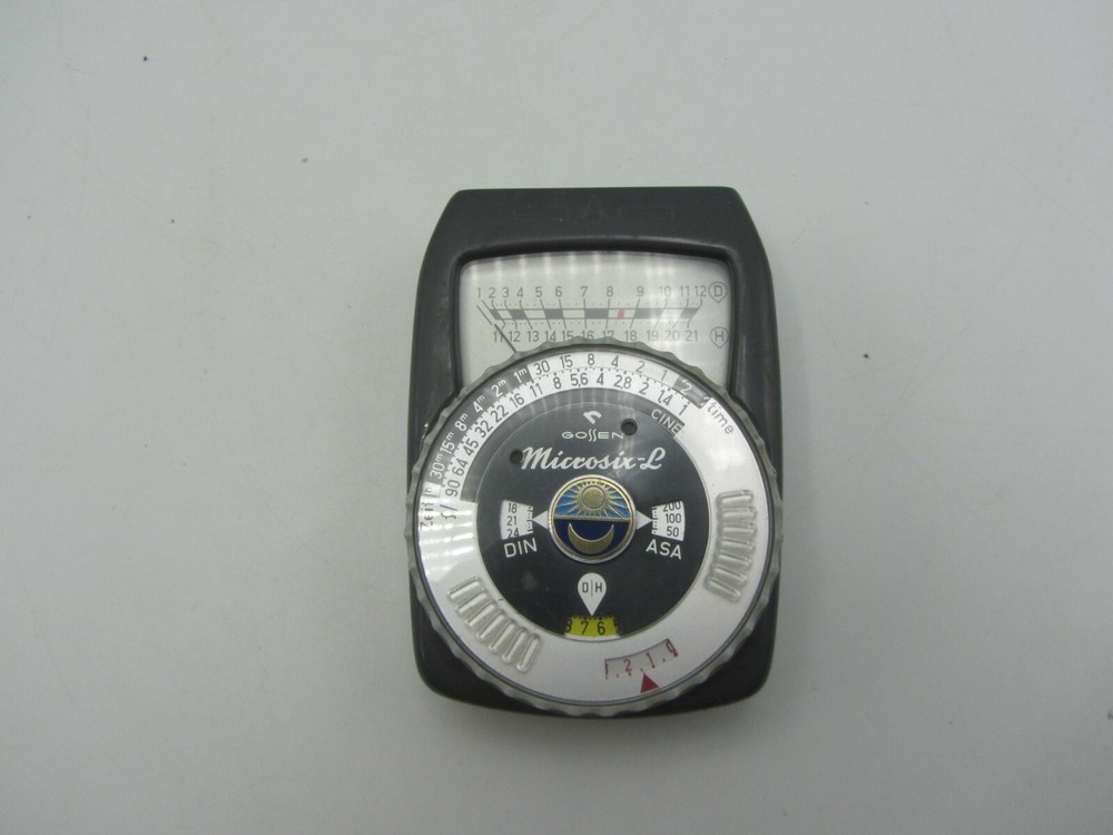 Leitz Leica / Gossen Electronic Exposure / Light Meter Microsix L - Tested