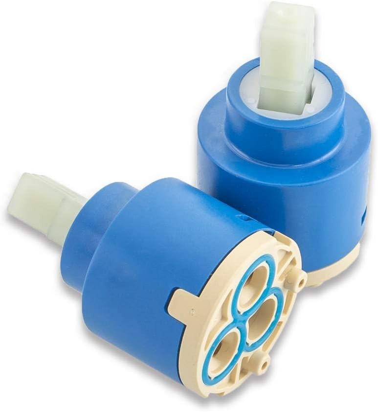 35mm Ceramic Faucet Cartridge for Easy Replacement - Single Handle Blue Valve