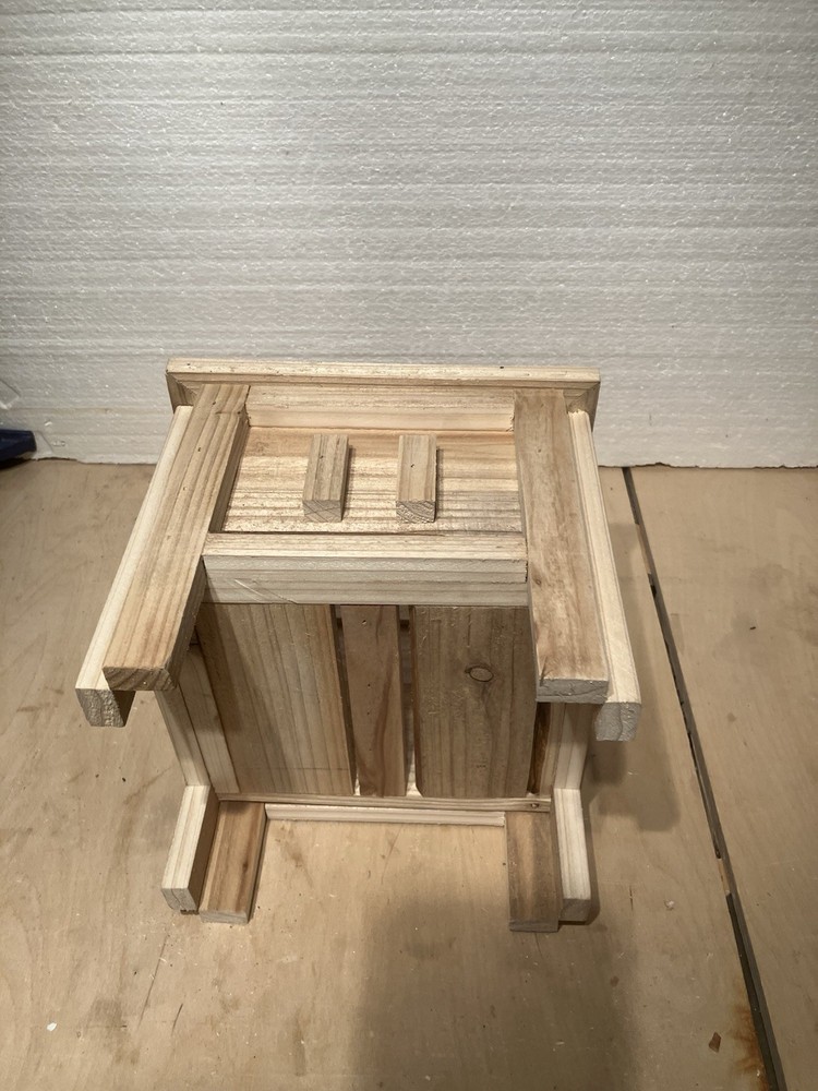 Rustic Wooden Cedar Planters Box Home Decor Storage Multipurpose
