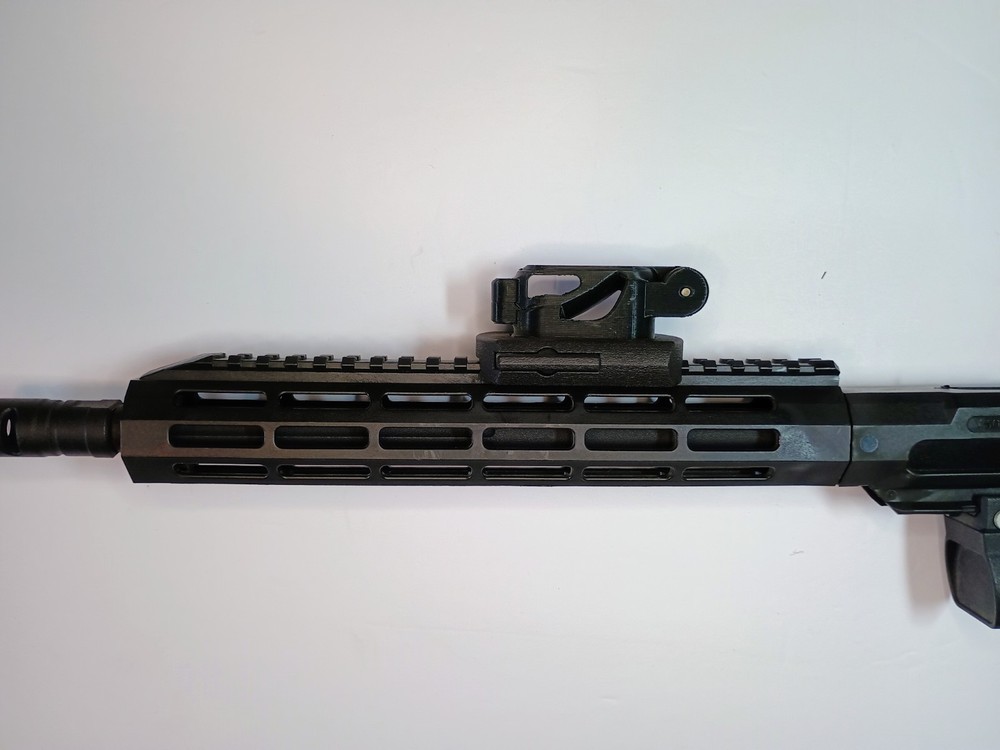 Virtual Rifle Systems VR Gun Black Plastic W/ Extendable Stock + Shoulder Strap
