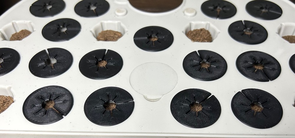 Flexible Aerogarden Seed Starter Tray Sponge Covers Keeps Algae Down Reusable