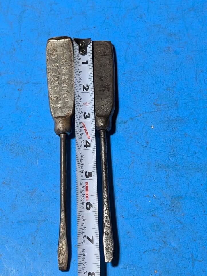 Antique Advertisement screwdrivers USA made