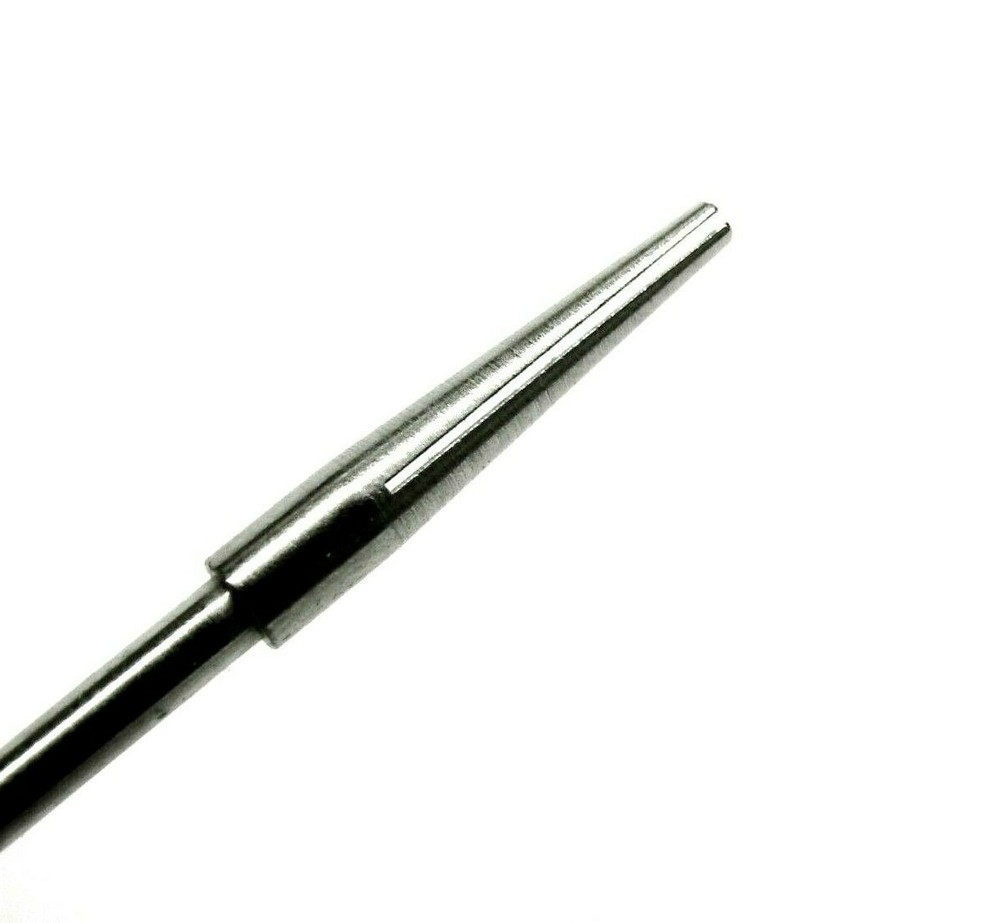 Split Mandrel Straight Head Slotted Sanding Mini Mandrel 3/32" Shank German Made
