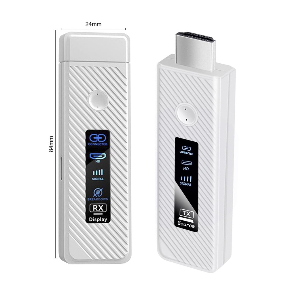 HDMI Wireless Screen Projector 1080P 50M Video Transmitter Receiver Micro Mini