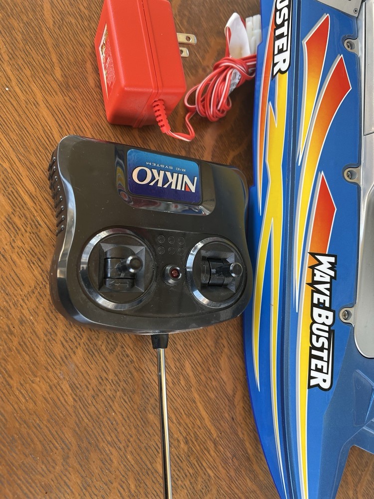 Vintage Wave Buster Boat Nikko Remote Tested.