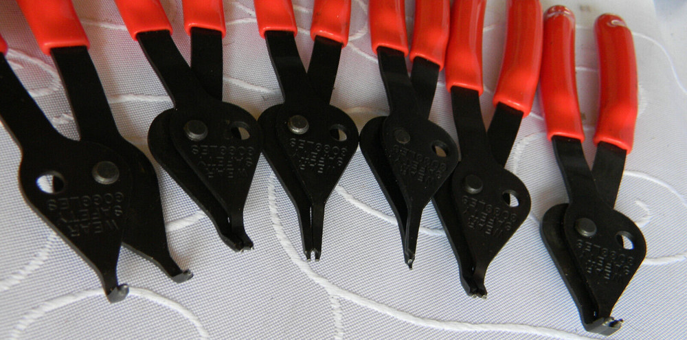 MATCO TOOLS 9PC COMBINATION INTERNAL/EXTERNAL SNAP RING PLIER SET #MST960