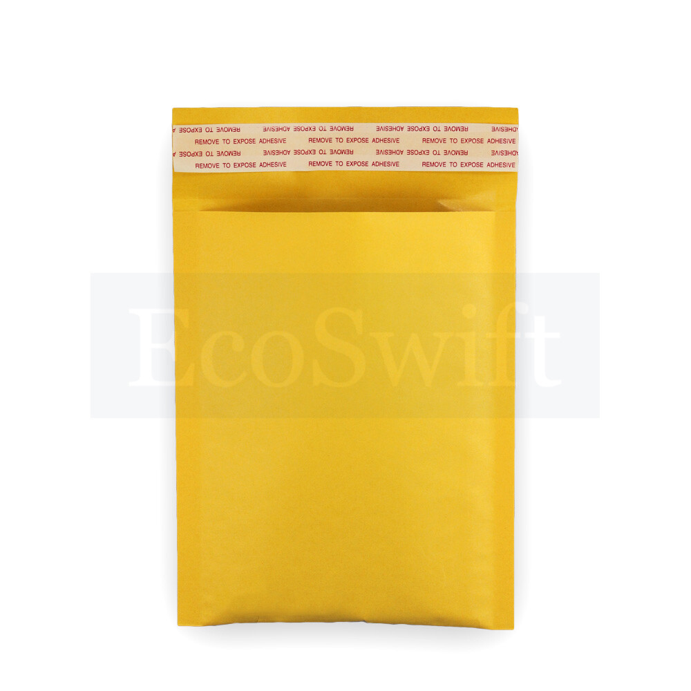 300 #0 7.5x10 ECOSWIFT KRAFT BUBBLE MAILERS ENVELOPE CD DVD