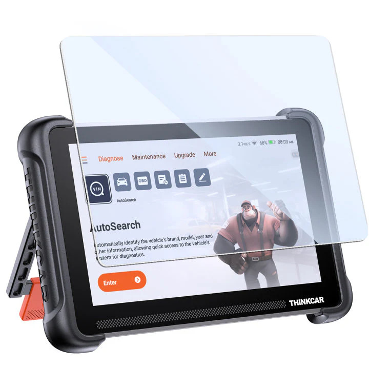 For TinkScan 689/689BT & 892BT Screen Protector 8" HD Clear Screen Protector New