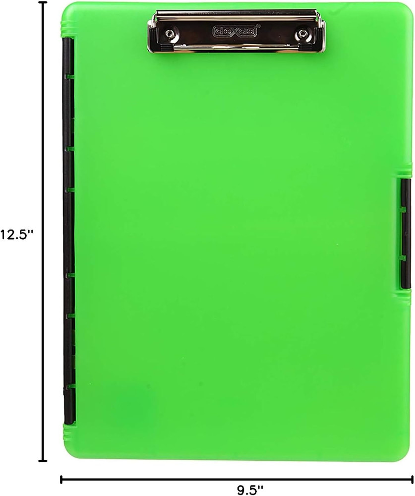 Slimcase 2 Plastic Clipboard with Storage and Side Opening