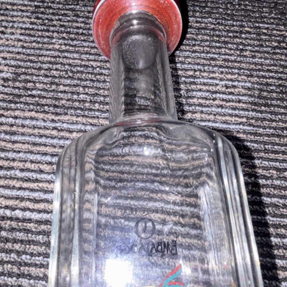 Embajador Reposado Tequila bottle Empty