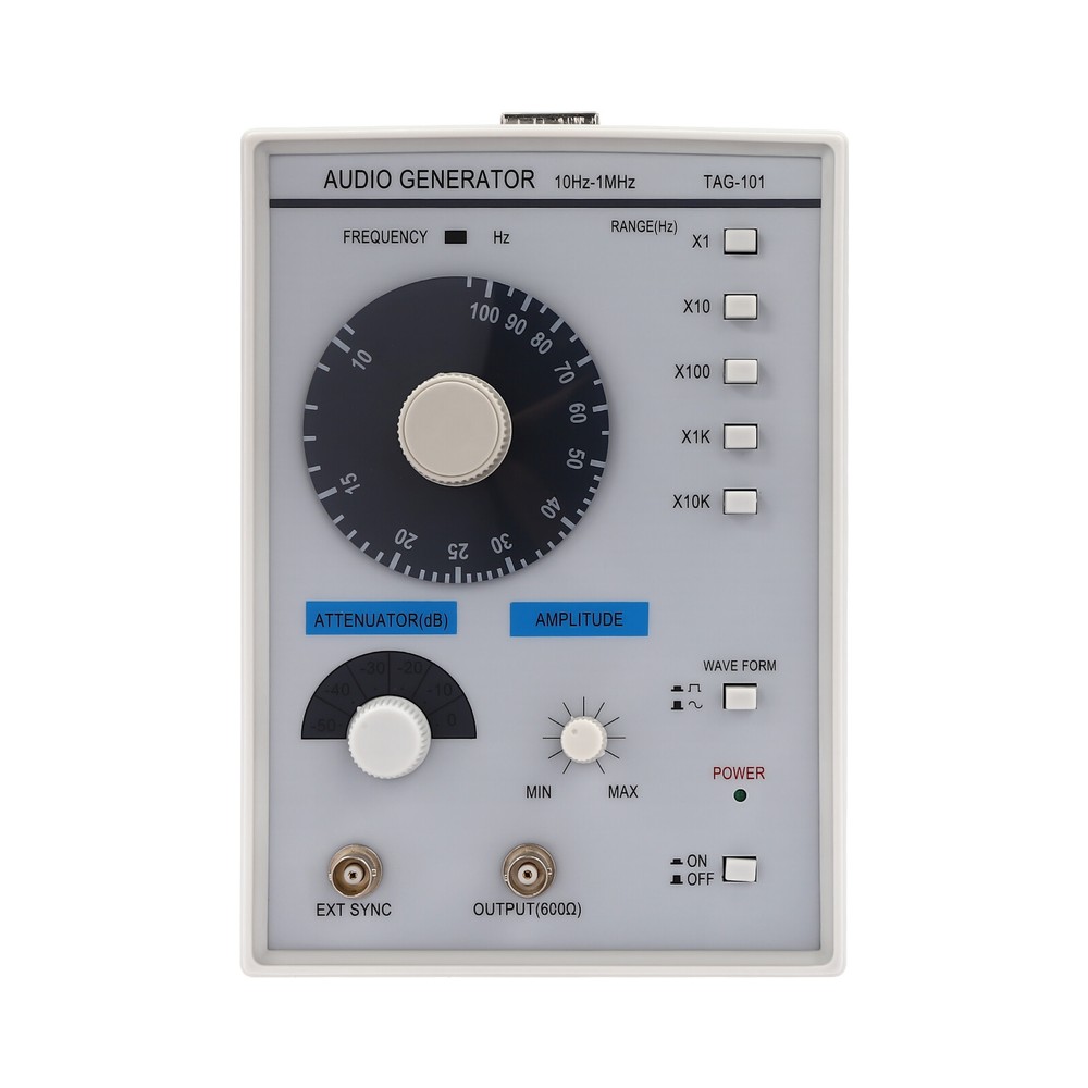 Precision Low-Frequency Signal Generator with Dual Output & Fine Attenuation