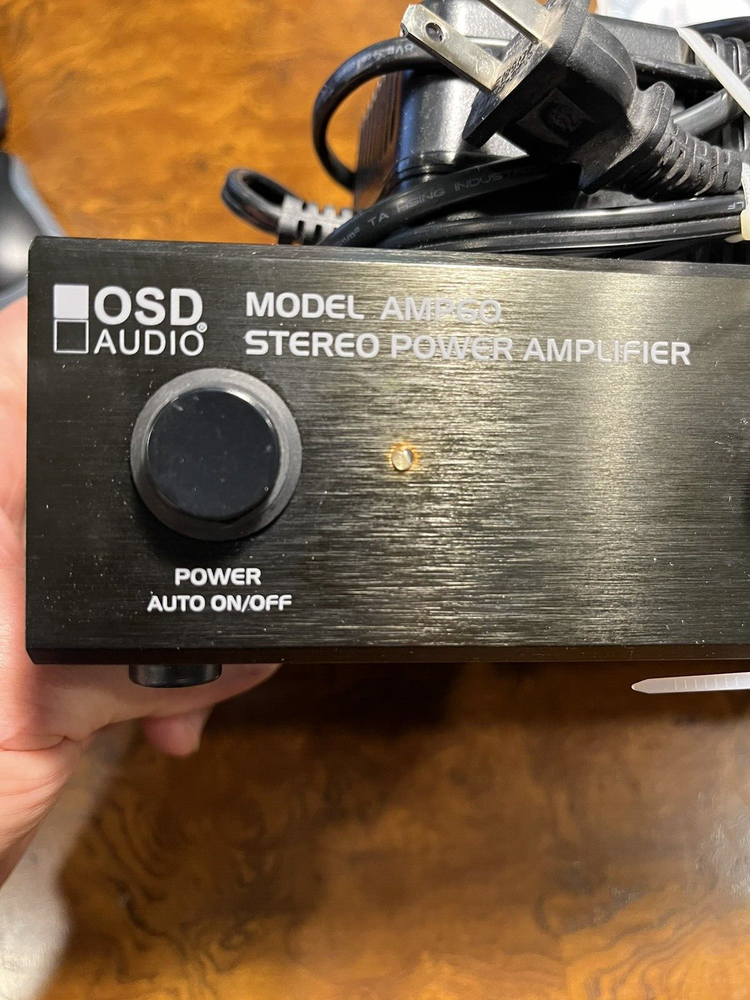 OSD Audio model amp 60 stereo power amplifier