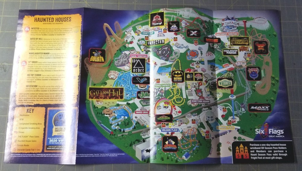 FRIGHT FEST: Six Flags Great America 2019 - Gurnee, IL
