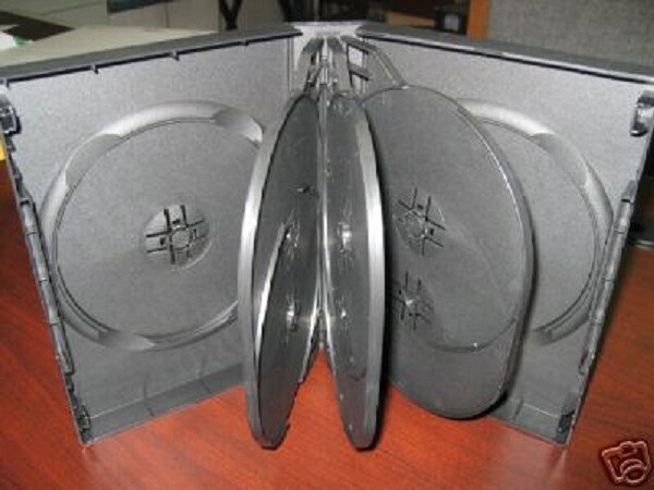 1 PC 27mm Multi-7 Disc DVD Cases Black Top Quality DH7 FREE SHIP