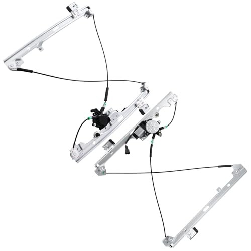 Front Left Power Window Regulator w/Motor Compatible Front Driver 741-644 NEW