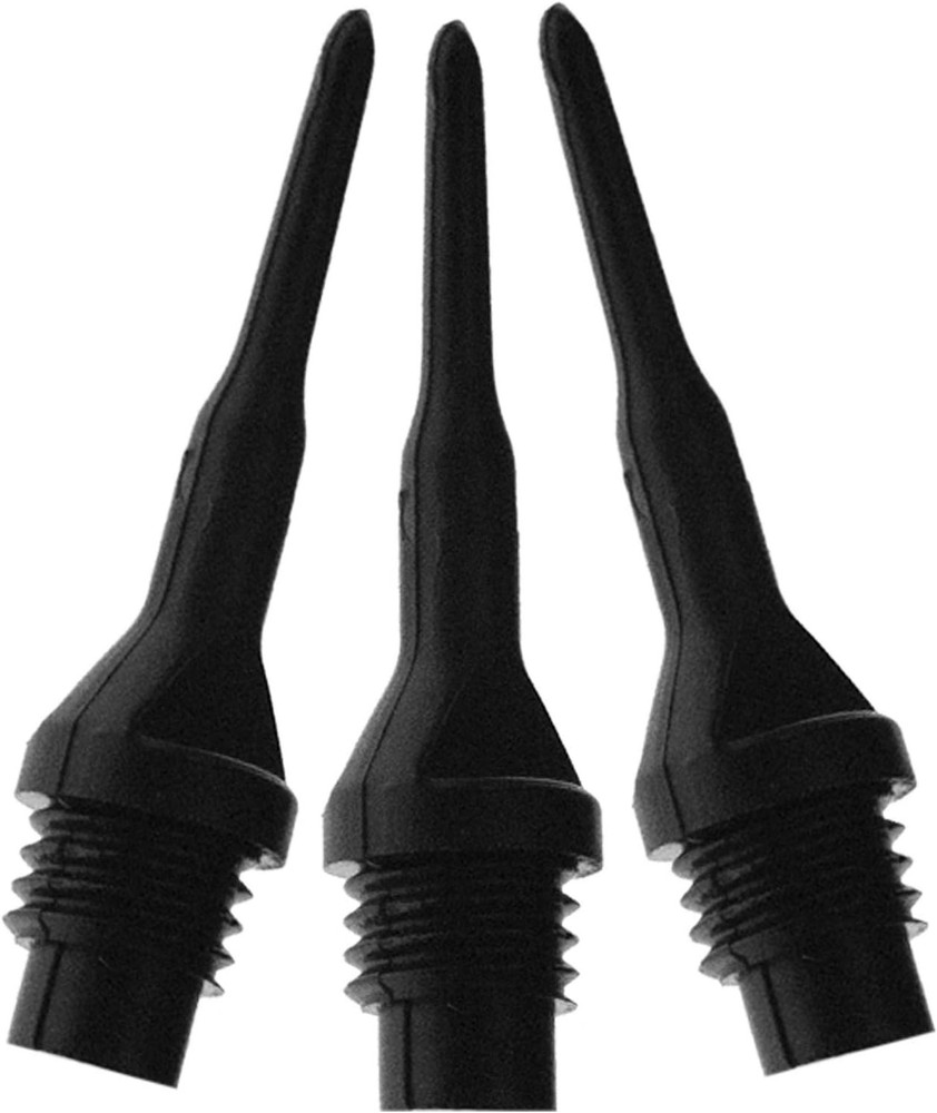 Dart Accessory: Tufflex II 1/4" Thread Soft Tip Points, 100 Pack