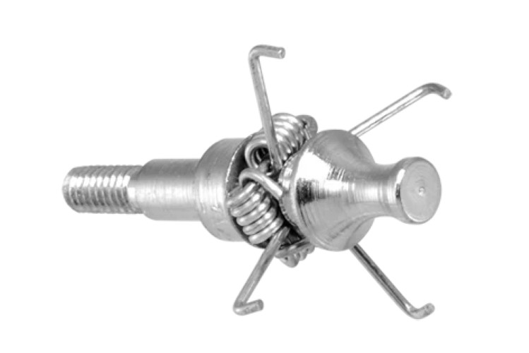 Zwickey Judo Arrow Points pkg of 2, 100grs Screw on